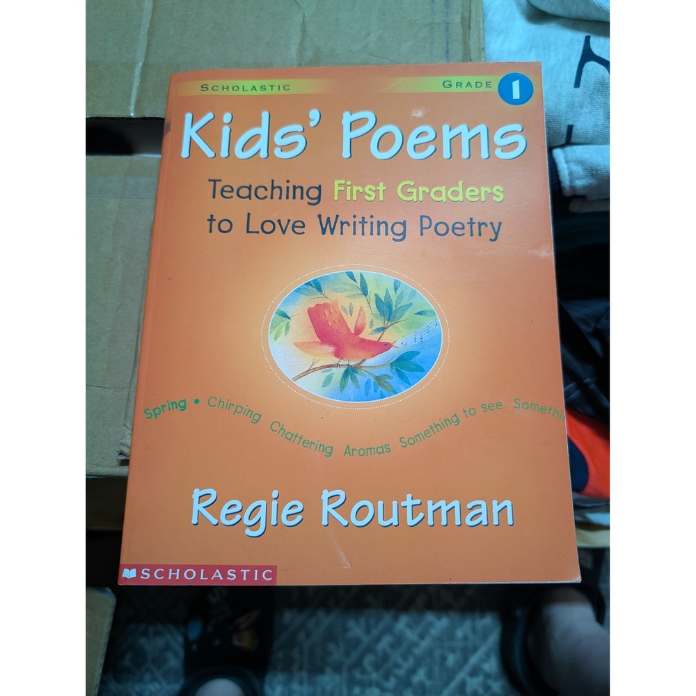Scholastic Kids Poems Teaching First Graders Regie Routman 1st Grade Orange Good